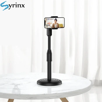 

Multi-functional Adjustable Mobile Phone Stand For Live Broadcast Desk Table Clip Bracket Table Mount Cell Phone Support Holder
