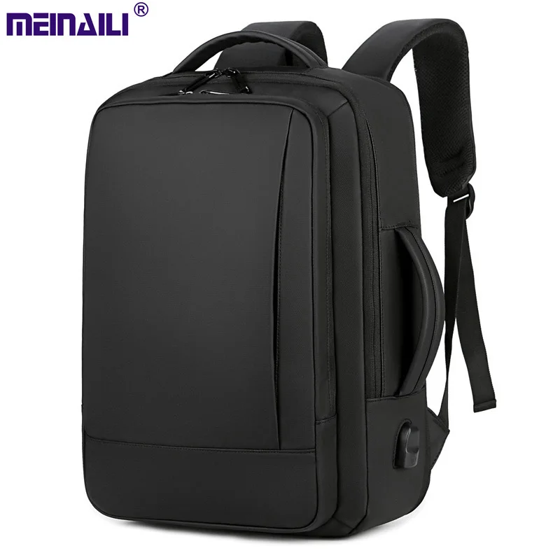 

School Bag Without Logo Backpack Large Capacity Extension Multifunctional Usb Computer Bag Waterproof Breathable Business Man