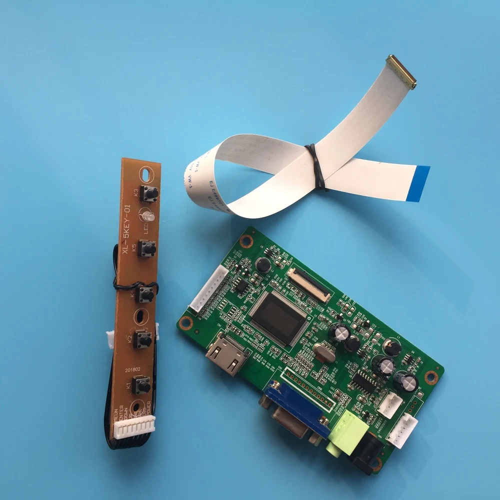 Для B156XTN01.0 30Pin HDMI DIY плата контроллера комплект VGA монитор EDP светодиодный экран 15," ЖК-дисплей драйвер 1366X768