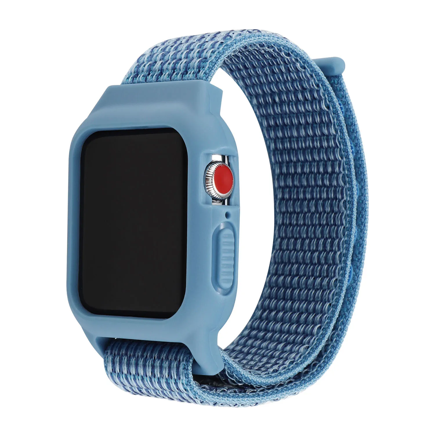 Cape Cod Blue Спортивный нейлоновый ремешок-петля для Apple Watch Series 2 3 4 5 Чехол-ремешок дышащий браслет для 44 мм 40 мм 42 мм 38 мм iWatch - Band Color: Cape Cod Blue