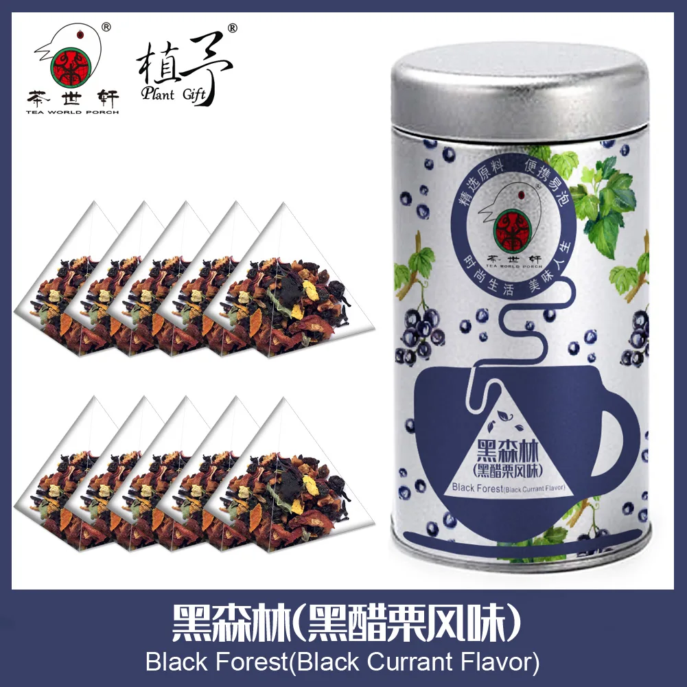 3G*10PCS Black Forest ( Currant Flavor ) Skin Care Mask DIY Raw Materials Tea Bag Rose Flower Apple Grape |