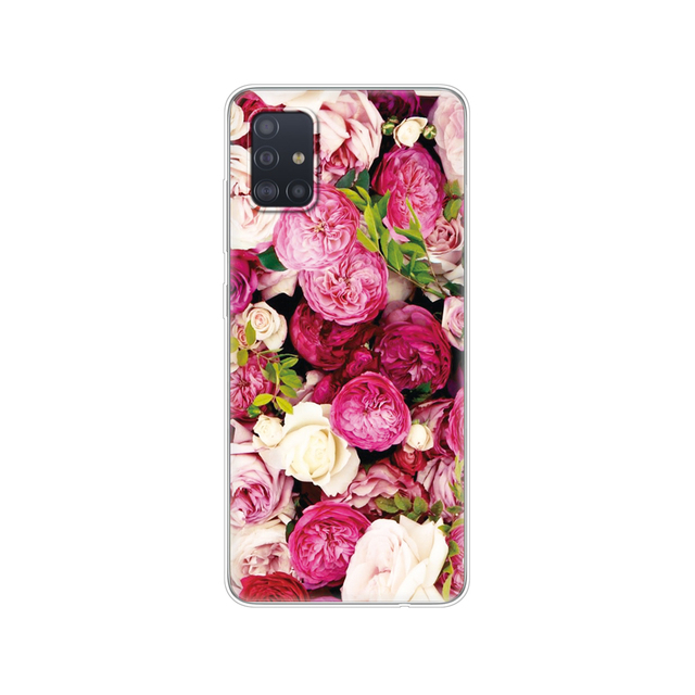 Samsung Galaxy A31 A51 A71 Case Silicon Back Cover Phone Case For Samsung A315 A515 A715 Soft Case bumper coque protect