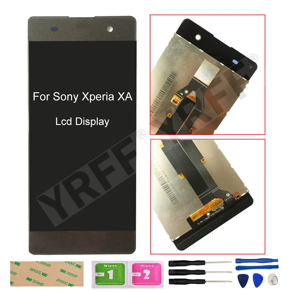 ЖК дисплей для Sony Xperia XA F3111 F3113 F3115 сенсорный экран с цифровым