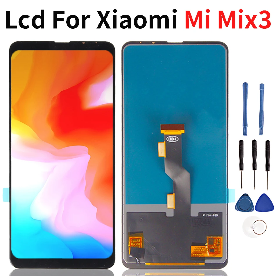 

For Xiaomi Mi Mix3 MiMix 3 LCD Display Touch Screen Digitizer Assembly Replacement for Xiaomi Mi MIX 3