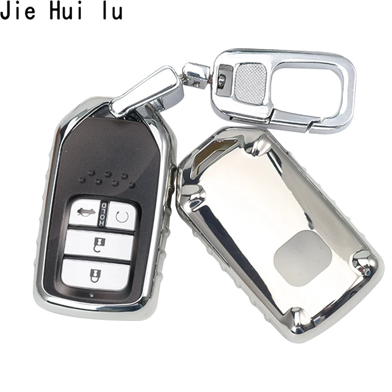 Мягкий чехол для ключей автомобиля из ТПУ для Honda Hrv Civic Accord 2003-2007 CR-V Freed брелок пилота держатель для автомобиля