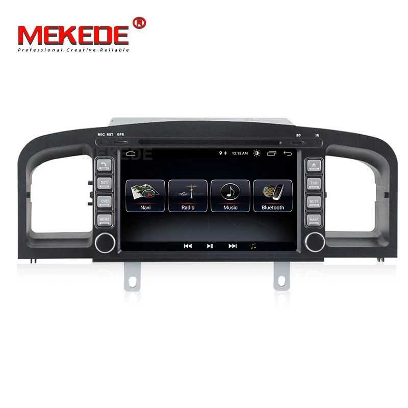 MEKEDE Android8.1 Автомобильный мультимедийный gps-навигация, dvd-плеер для Lifan 620 авто радио с Руль управления Bluetooth WI-FI