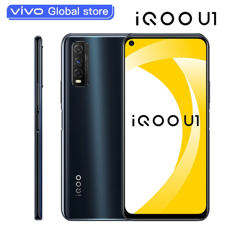 Vivo iQOO U1 смартфон с 6 дюймовым дисплеем процессором Snapdragon 720 ОЗУ ГБ ПЗУ 128 4500 мАч 48 МП