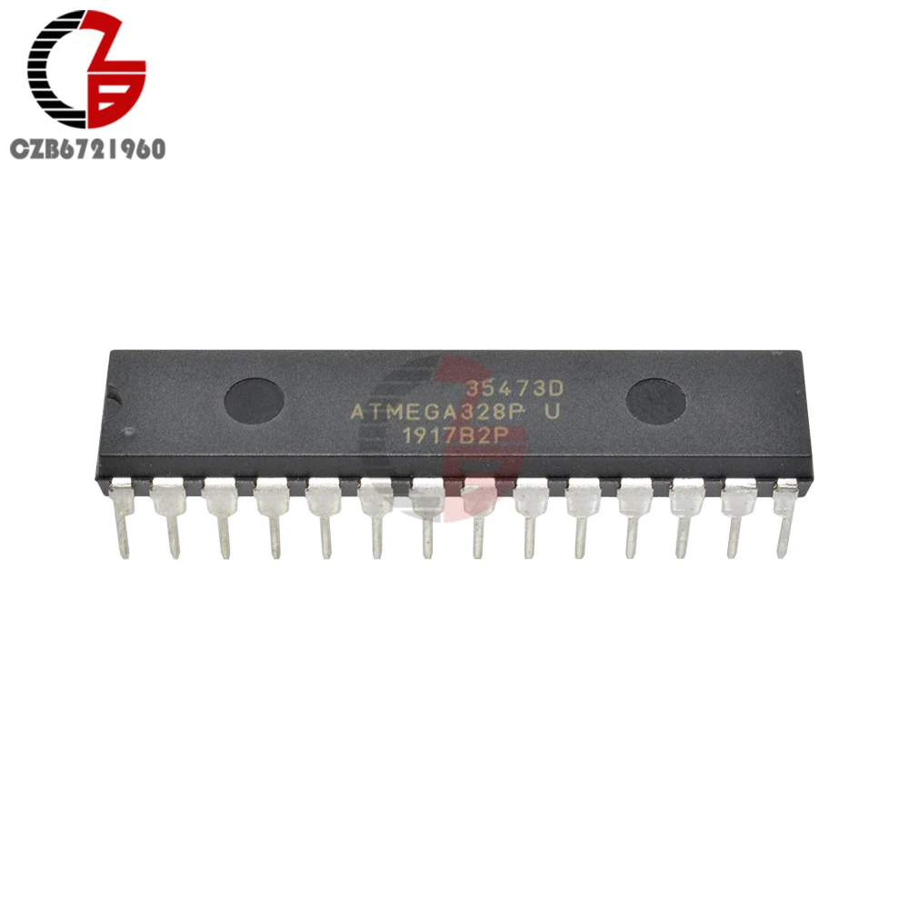 5 шт. ATMEGA328P-PU DIP-28 микроконтроллер IC DIP28 для Arduino UNO R3