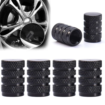

Aluminum Tire/Rim Piston Valve/Wheel Air Port Dust Cover Stem Cap/Caps Black Wheels Tires Parts Tire Accessories Car Accessories