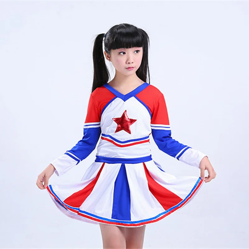 Style1 Школьная форма для девочек-подростков; платья; одежда для сцены; костюмы для черлидеров; комплект одежды для мальчиков - Цвет: Style1