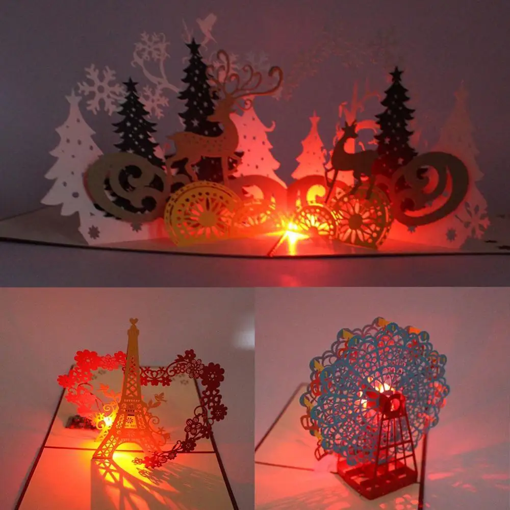  Xmas Details About Popular 3D Wedding Invitation Card Christmas Cards Happy New Year Holiday Christ - 4.00027E+12