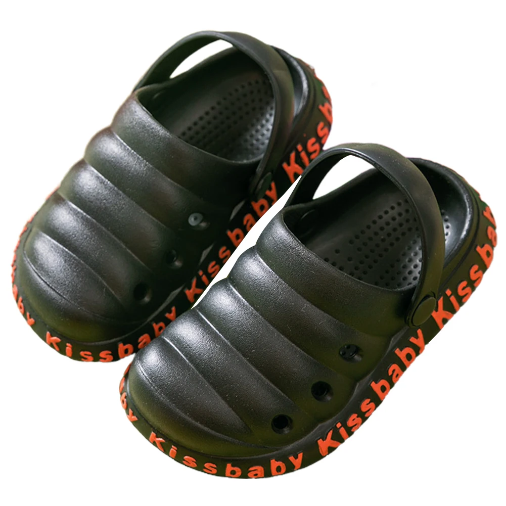 Cute Summer Kids Anti-Slip Soft EVA Breathable Sandals Beach Slippers Flat Shoes