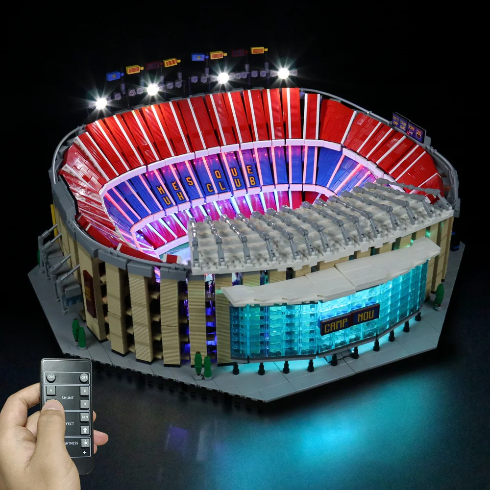 Vonado Set Di Illuminazione A Led Per 10284 Camp Nou-Fc Barcelona Modello Da Collezione Toy Light Kit, Non Incluso Il Blocco