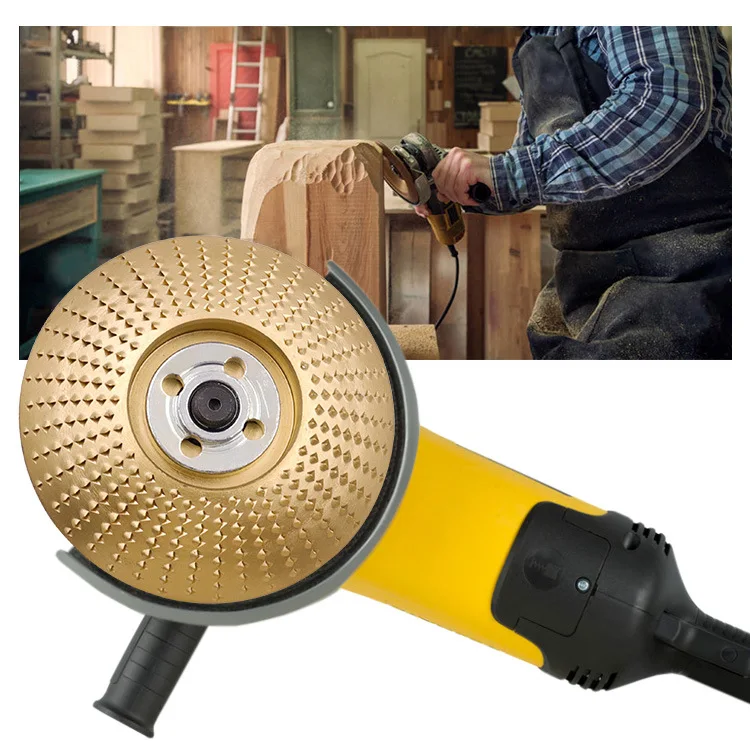 

84mm Grinding Wheel Wood Sanding Carving Shaping Disc For Angle Grinder Carving Disc Abrasive Disc Sanding Rotary Tool