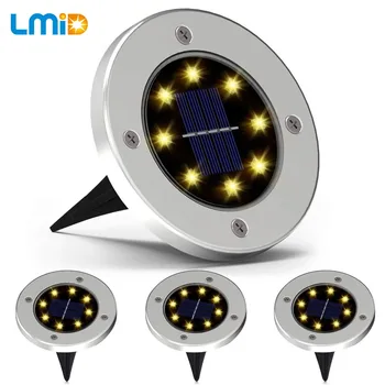 

LED Solar Lawn Light Outdoor IP65 Waterproof Garden Buried Light Solar Power Yard Garden Decorative Lamp