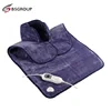 Universal Voltage Microplush Electric Heating Pad Wrap Vest for Neck and Shoulders Winter Body Warmer Whole Back Pain Relief 2