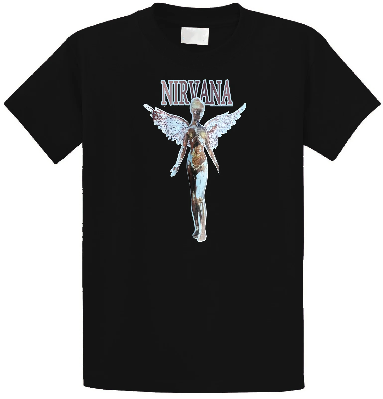 Винтажная Футболка Nirvana экран s один шов в Utero XL РЕДКИЙ | Мужская одежда