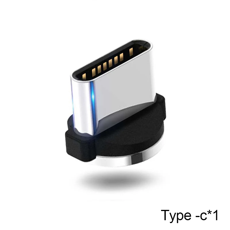 Магнитный Micro USB кабель для iPhone samsung Android мобильный телефон Быстрая зарядка usb type C кабель магнит зарядное устройство провод шнур - Цвет: Type C plug