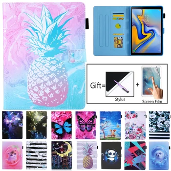 

for Samsung Galaxy Tab A7 2020 Case Wallet Stand Fashion Cartoon PU Leather Tablet Cover for Samsung Tab A7 10.4" SM-T500 T505