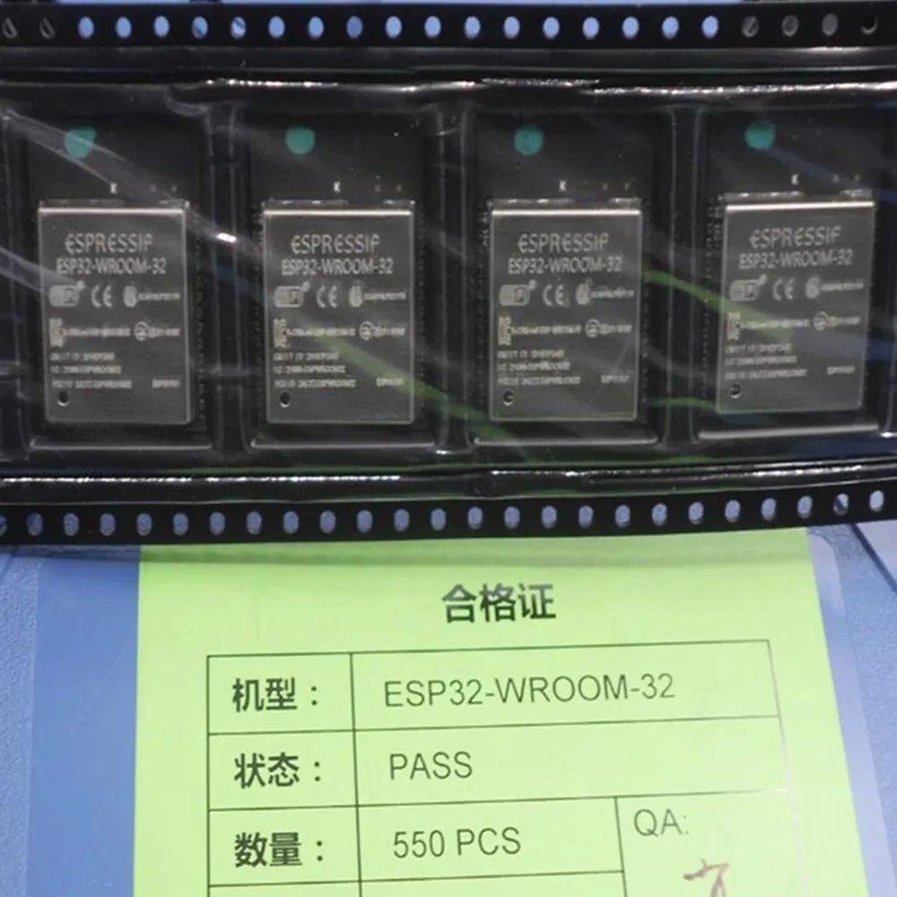 Флэш память ESP32 WROOM 32 ESP32S двухъядерный Мб 4 SPI режим flash UART SMD модуль Espressif