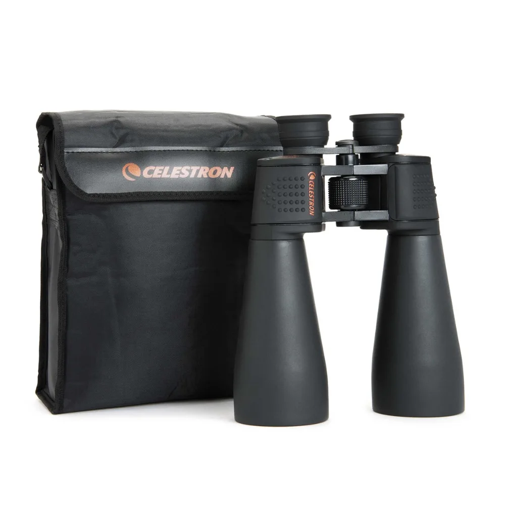 Celestron SkyMaster 25x70 Большой бинокулярный телескоп с многослойным покрытием BAK4 для охоты, туризма, наблюдения за птицами, спортивных мероприятий, путешествий