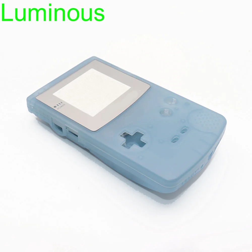 R Полный Корпус чехол Обложка для Nintendo Game Boy Цвет GBC ремонтная часть Корпус в виде ракушки пакет - Цвет: R