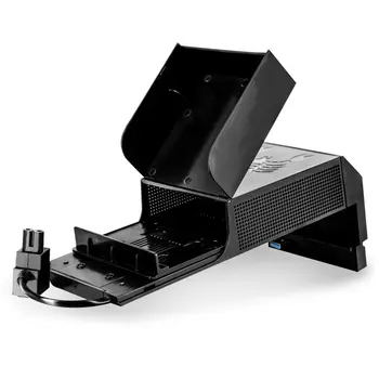 

External Hard Drive Enclosure with 3 USB 3.0 Ports Media HUB Built-in AC Adapter High Speed SSD HDD Disk Case For Xbox One X