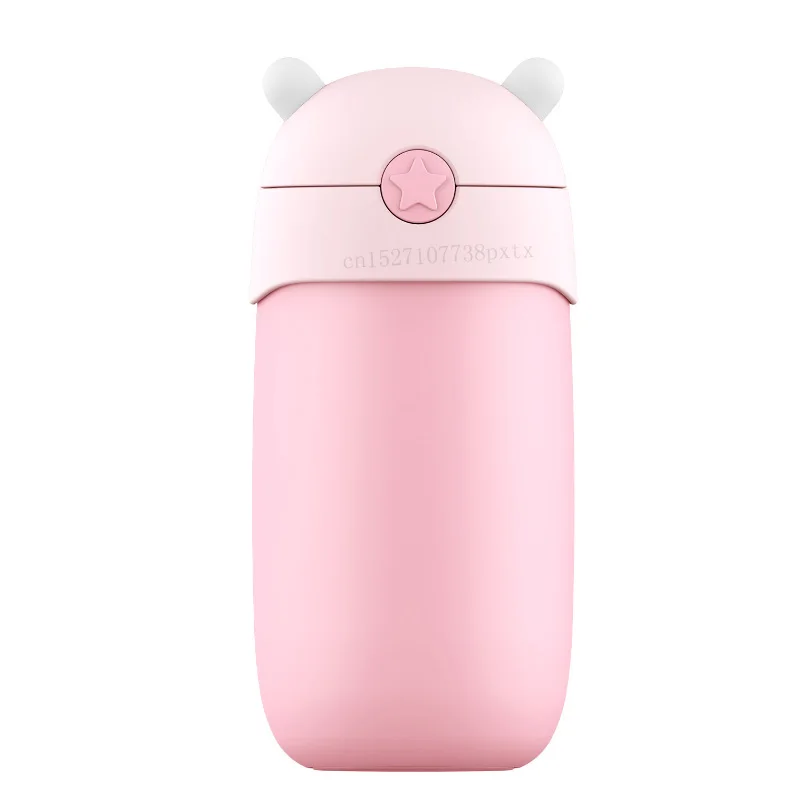 Pink Оригинальная детская кружка Xiaomi Mijia Mitu, милая форма, 6 часов, изоляция, холодное питание, контактное качество материала, нержавеющая сталь 316L - Цвет: Pink