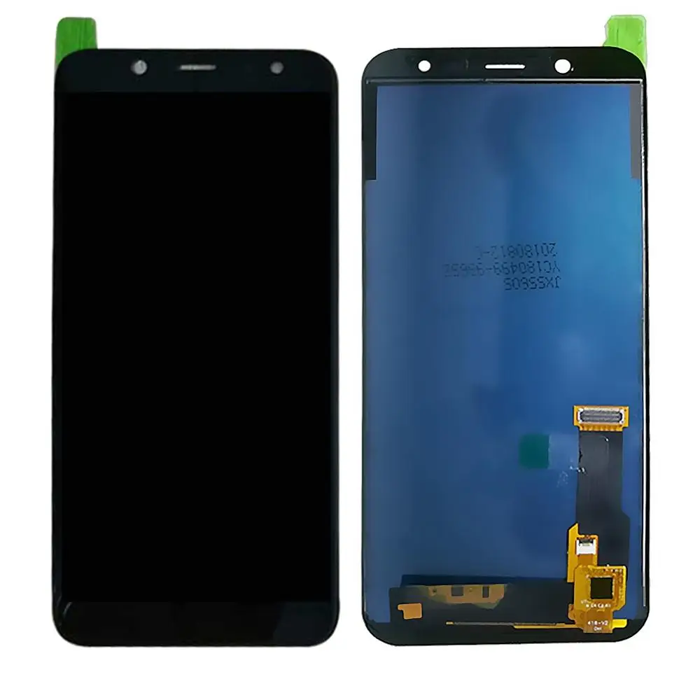 black no frame Для samsung Galaxy A6 A600F A600FN A600F/DS A600FN/DS сенсорный экран дигитайзер дисплей в сборе Замена Рамки - Цвет: black no frame