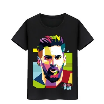 

boy girl Pure Cotton Tshirt Top Argentina Jersey For Children Fans Tees Lionel Messi T Shirt Barcelona kids Messi T-shirt
