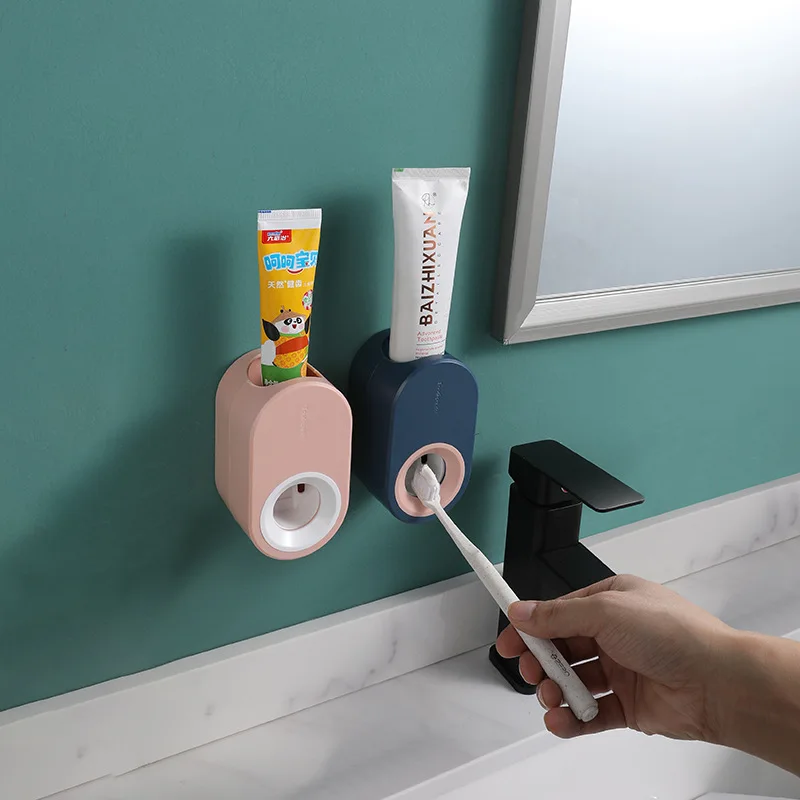 

Automatic Tooth Paste Extractor, No Hole Color Tooth Paste Box
