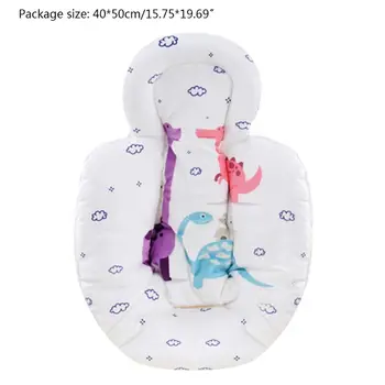 

Fashion Baby Stroller Cushion Pad Car Seat Comfortable Soft Cotton Pushchair Mat D08C