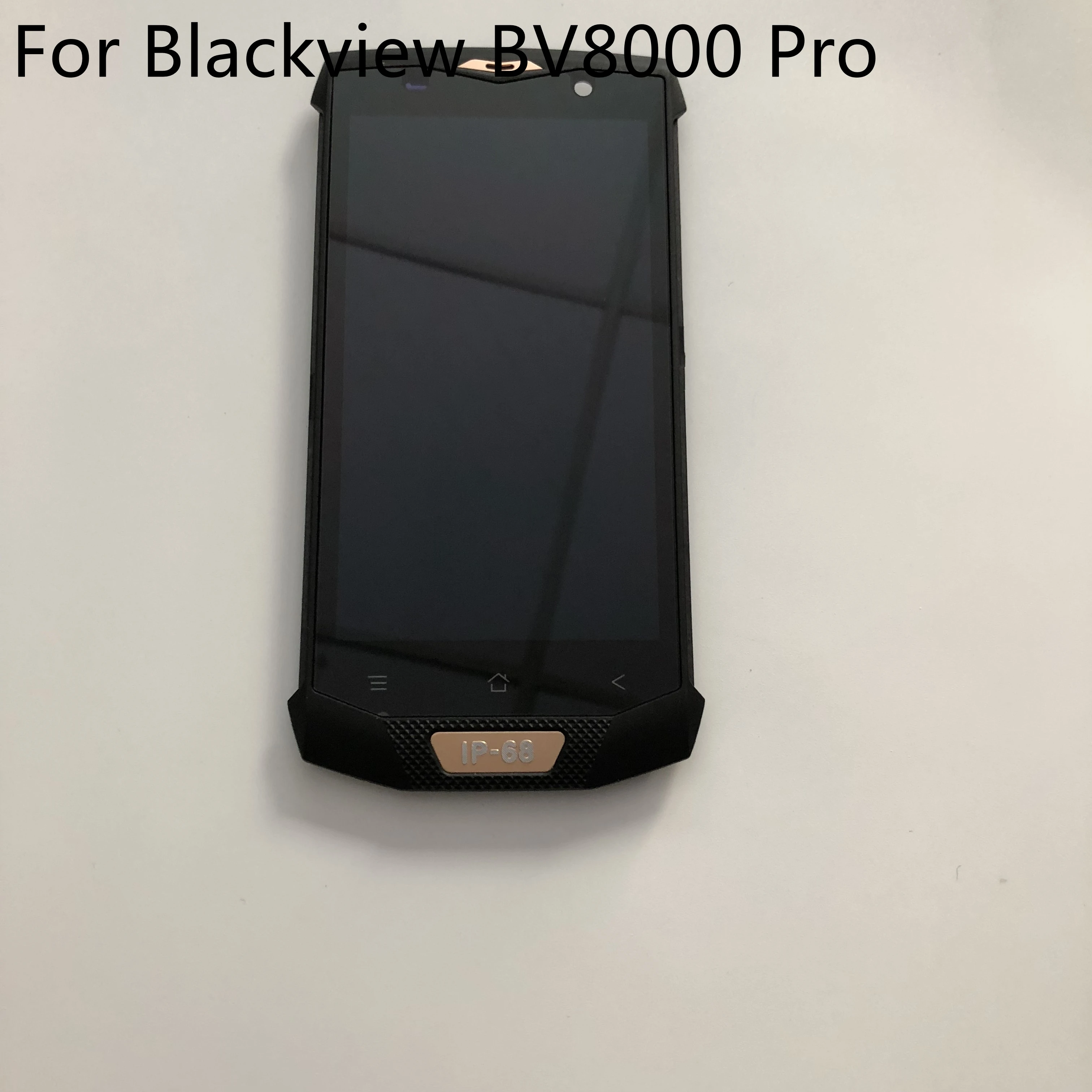 Оригинальный ЖК-дисплей б/у экран + сенсорный рамка для Blackview BV8000 Pro MTK6757