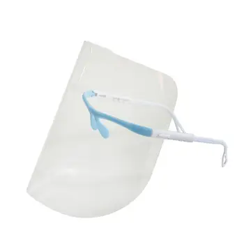 

Face Shield Full-Face Transparent Protective Masks Anti Saliva Anti-Fogging 634B