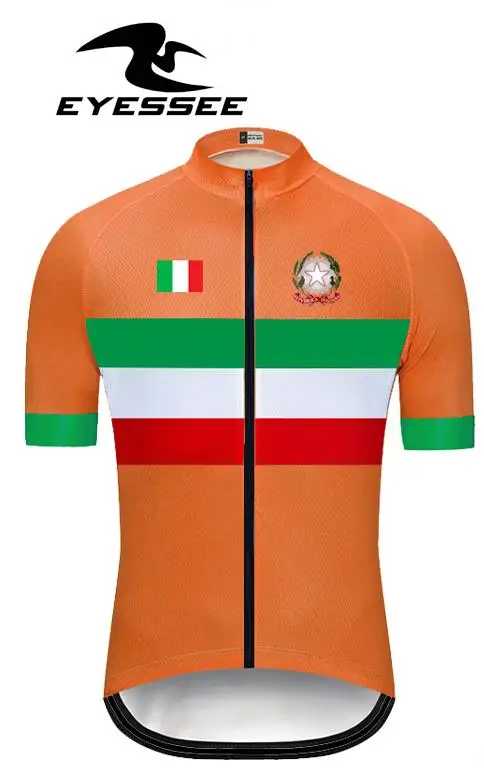 EYESSEE Италия Велоспорт Джерси Лето короткий рукав MTB Одежда для езды на велосипеде Горный гоночный велосипед Джерси велосипедная форма - Цвет: jersey