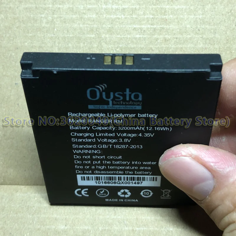 GND3.8V 3200 mAh/12.16Wh сменная батарея Oysta RANGER RM для смартфона Oysta RANGER RM литий-ионная батарея литий-полимерная батарея