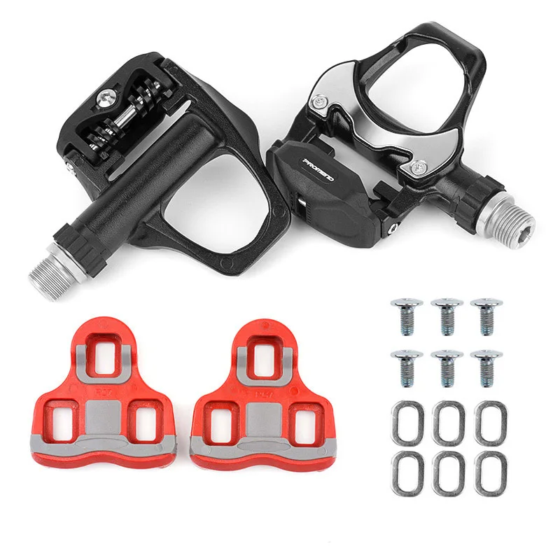 GIYO Road Bike Pedals is suitable for Look Keo self-locking Bearings Carbon Fiber with Cleats professional bike pedal Accessorie