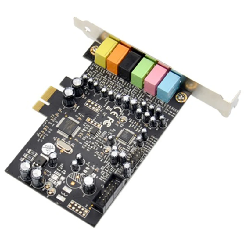 Звуковая карта PCIe 7.1CH стерео объемный звук PCI-E Встроенная 7,1 канальная аудиосистема CM8828