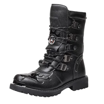 

Boots Men Western Combat Boot Outdoor Cold-Proof Non-Slip Sport Boot Winter Snow Boots Comfortable non-slip Shoes larnmern