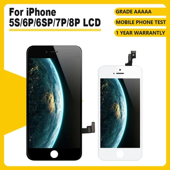 

GradeAAA+++ For iPhone 6P 6SP LCD With 3D Force Touch Screen Digitizer Assembly For iPhone 7P 8Plus Display No Dead Pixel+tools