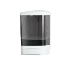 Прозрачный 1000 мл настенный дозатор мыла ручное давление Ванная комната Лосьон после душа шампунь жидкое дезинфицирующее средство принадлежности для ванной комнаты