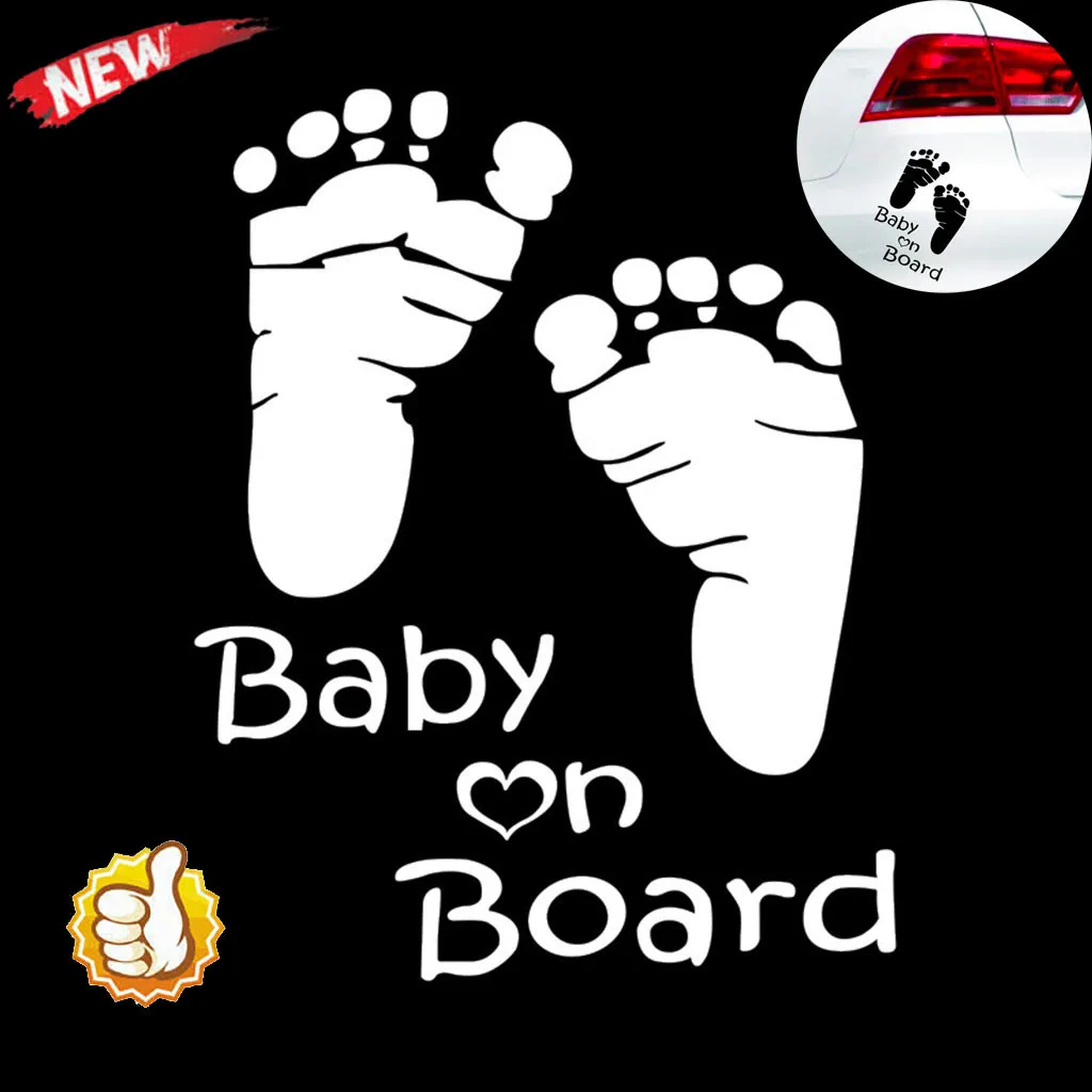 

Quality Baby On Board Vinyl Car Graphics Window Vehicle Sticker Decal Decor Auto