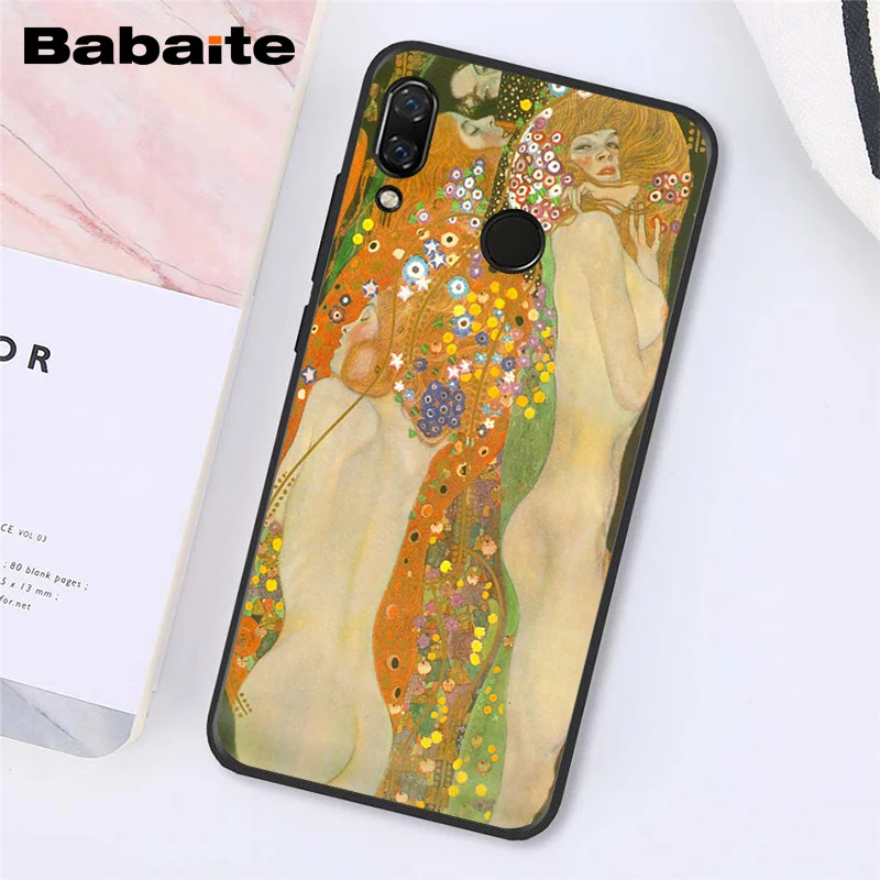 A7 Babaite Kiss Gustav Klimt Ван Гог Звездная ночь звезда чехол для телефона для Xiaomi Redmi8 4X 6A S2 Go Redmi 5 5Plus Note4 5 7 Note8Pro - Цвет: A7
