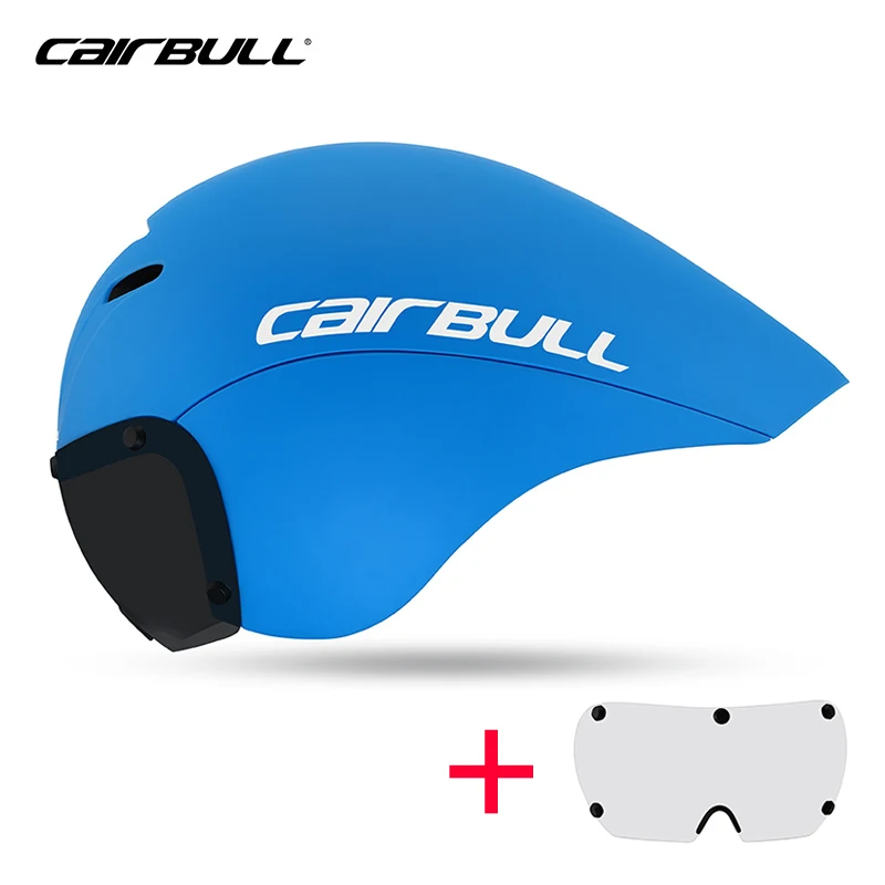 CAIRBULL велосипедный шлем Триатлон пробный TT дорожный гоночный Магнитный очки