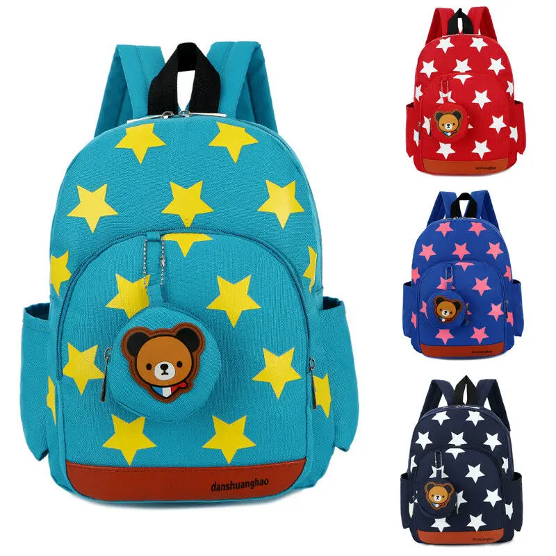 

New Kids Children Toddlers Character Backpacks Rucksack Lunch School Bag Nursery