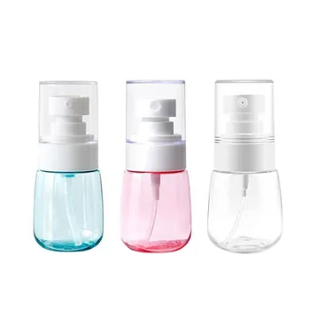 

3pcs Empty Spray Bottles 30ml/60ml/80ml/100ml Portable Travel Refillable Container Bottles For Cosmetic Alcohol Disinfectant A4