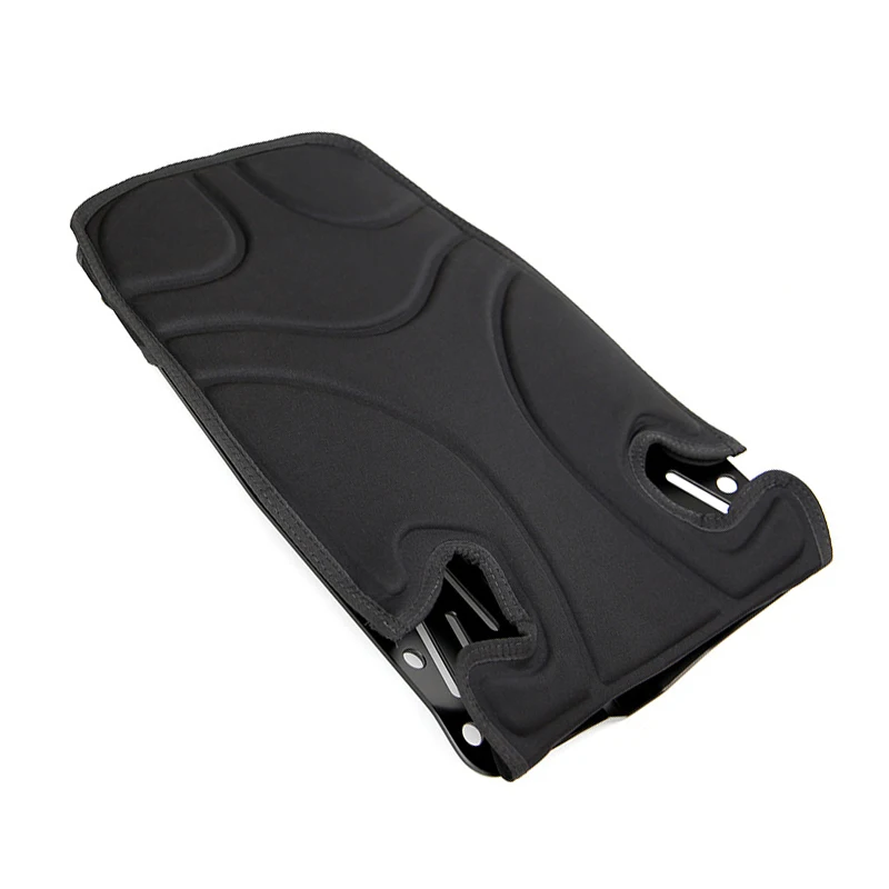 Durable Back Plate Back Pad Support Backplate Pad w/ Storage Pocket for SMB 