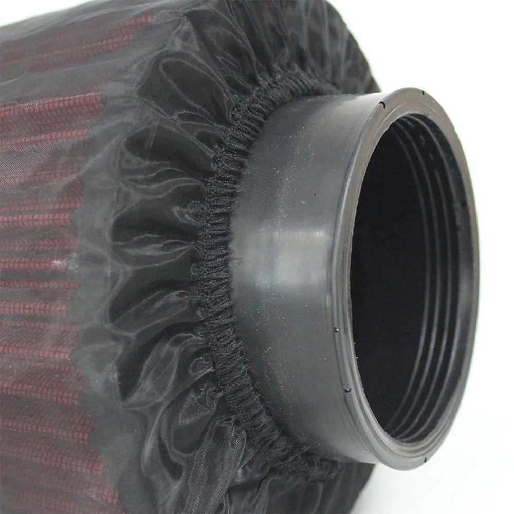 Car Air Intake Filter Protective Cover Oilproof Dustproof For Cylindrical High Flow Air Intake Filter RS-OFI062 air filters car filter