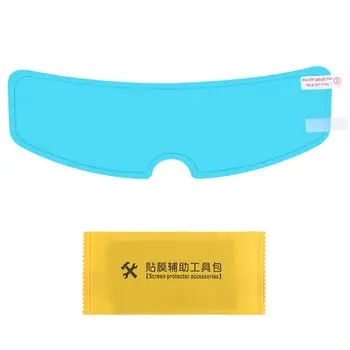 

Universal Motorcycle Helmet Clear Rainproof Film Anti Rain Patch Screen for K3 K4 AX8 LS2 HJC MT Helmets Motorbike Accessories