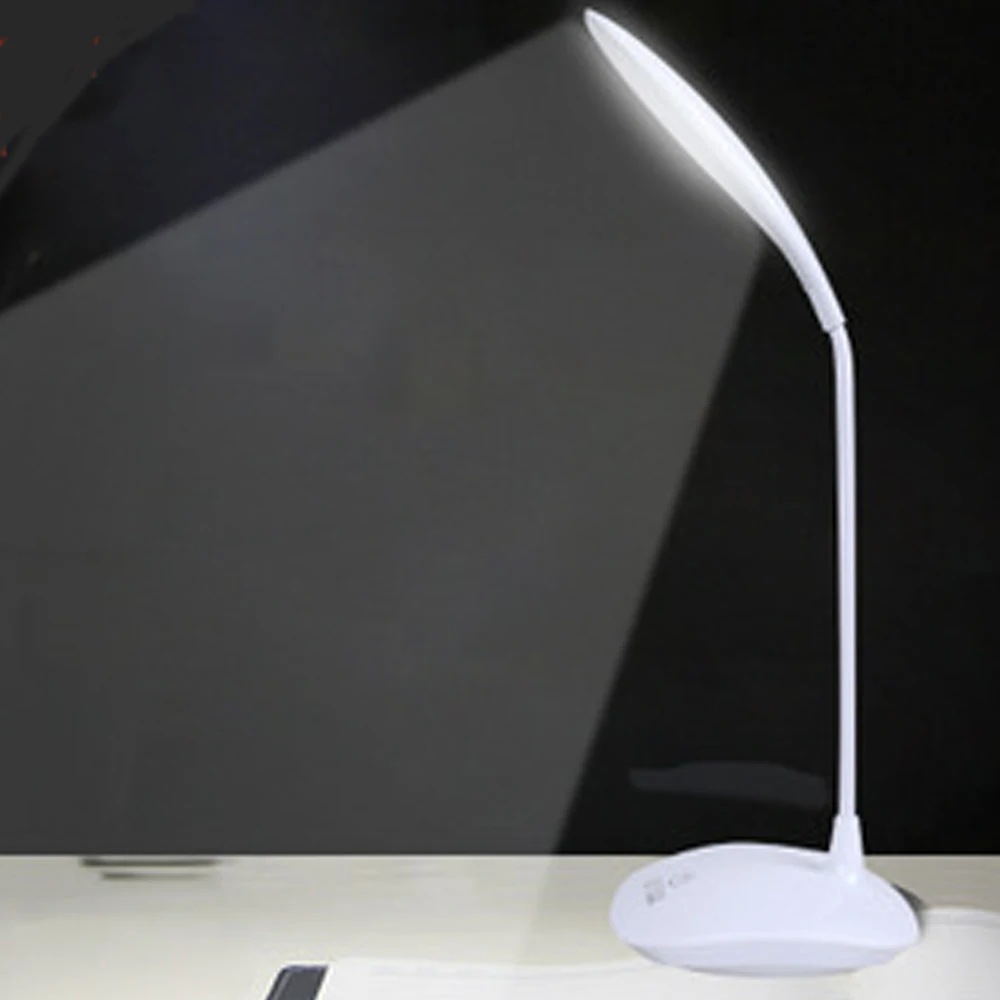 

Charge LED Table Lamp Students Learn to Read Bedside Lamp Touch Dimming Bedroom Living Room Work